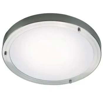 ANCONA MAXI E27 PLAFONJERA BRUSHED STEEL E27 IP44/43