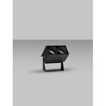 ANDER VANJSKA PODNA LED SVJETILJKA 10Watt 604Lm IP65 CCT 3000-4000-5000K CRNA