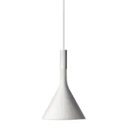 FOSCARINI APLOMB MINI VISILICA BIJELA
