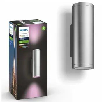 APPEAR PHILIPS HUE vanjski LED fenjer inox 2X8