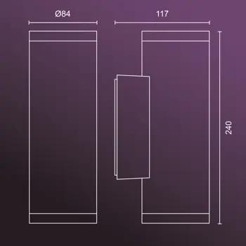 appear-philips-hue-waca-eu-zidna-svjetiljka-inox-2x8-39281-02041481.webp