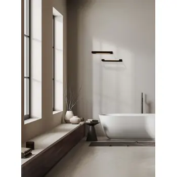 ARGA ZIDNA LAMPA LED/3000K/12W/1100Lm/CRNA