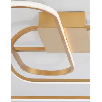 ARTE PLAFONSKA SVJETILJKA LED 41W/3000K/3307lm/DIMM/IP20/ZLATNA