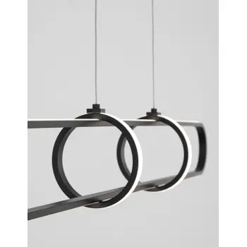 ARTE VISILICA  LED 29W/3000K/2449lm/DIMM/IP20/CRNA