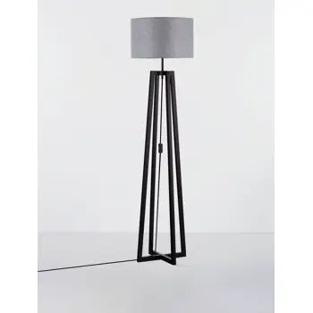 ARTIS STAJAĆA LAMPA E27/12W/CRNA & GRAY