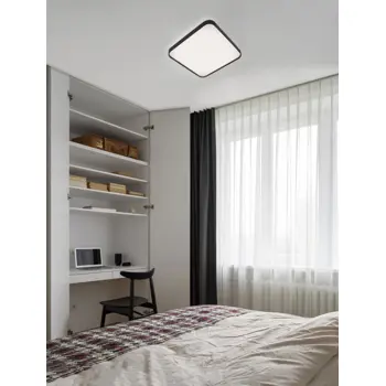 ATHOS PLAFONSKA SVJETILJKA LED 30W/3000K/1800lm/ /IP20/CRNA