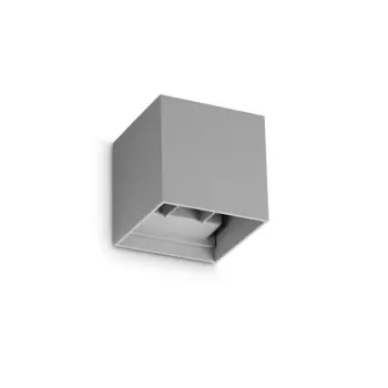 ATOM AP D10 VANJSKA ZIDNA LED SVJETILJKA 4000K 12W IP54 SIVA