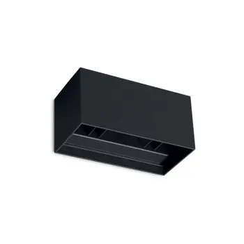 ATOM AP D20 VANJSKA ZIDNA LED SVJETILJKA 4000K 25W IP54 CRNA
