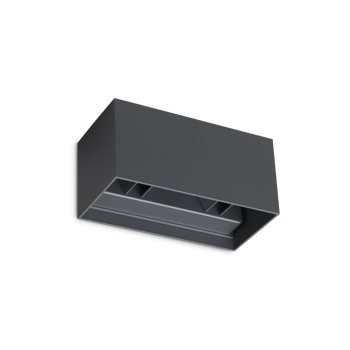 ATOM LED ZIDNA SVJETILJKA AP D20 ANTRACIT IP54