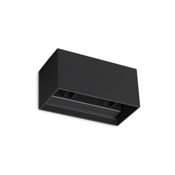ATOM LED ZIDNA SVJETILJKA AP D20 CRNA IP54