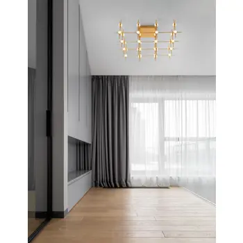 ATOMO PLAFONSKA SVJETILJKA LED 100W/3000K/3898lm/DIMM/IP20/ZLATNA