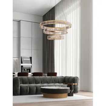 AURELIA VISILICA LED 92W/3500K/7670lm/DIMM/IP20/ZLATNA
