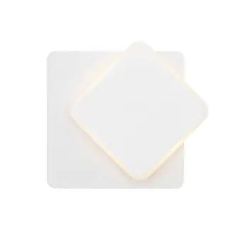 AUSTIN ZIDNA SVJETILJKA LED6W/420lm/3000K/230V IP20/16×16cm/BIJELA