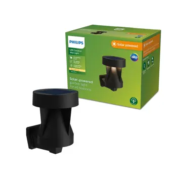 AVERY PHILIPS solarna LED svjetiljka White Ambiance 1.8W 27K crna