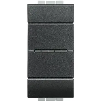 AXIAL SKLOPKA OBIČNA 1P 10A 1M ANTRACIT