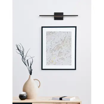 AZURE ZIDNA LAMPA LED 12,5 WattW/3000K/600lm/IP20/CRNA