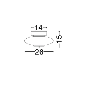 ballet-led-stropna-lampa-crna-8w-3000k-ip20-triac-prigusljiv-6230-02231459.webp