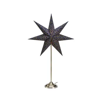 BAROQUE STOLNA LAMPA ZVIJEZDA PLAVA/ANTIQUE 45cm 1x25W/E14/3,0m