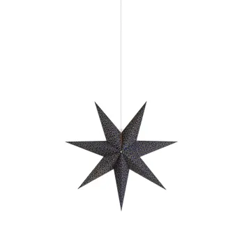 BAROQUE VISILICA ZVIJEZDA PLAVA 45cm 1/E14/-