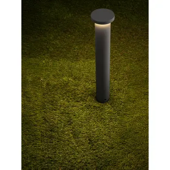 BAST 45 Vanjska Stupna Svjetiljka LED 10W IP65 2700K 780lm Siva