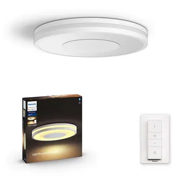 BEING PHILIPS HUE pametna LED stropna svjetiljka bijela + Hue Dimmer Switch