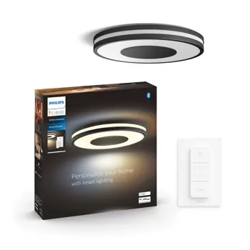 BEING PHILIPS HUE pametna LED stropna svjetiljka crna + Hue Dimmer Switch