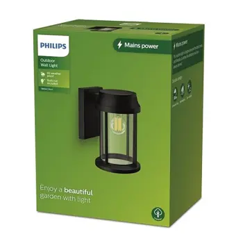 BELLINI PHILIPS vanjska LED svjetiljka White Ambiance okrugla MAX 25W crna