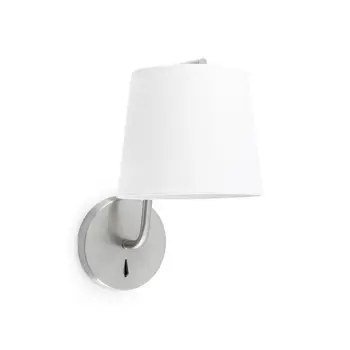 BERNI SATIN NICKEL ZIDNA SVJETILJKA  1 X E27 20W