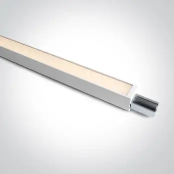 BIJELA LED LINEARNA SVJETILJKA ZA Plug & Play ŠINE 32W CCT 48V IP20