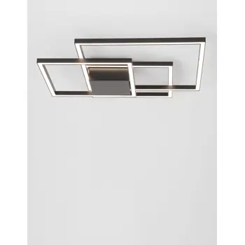 BILBAO PLAFONSKA SVJETILJKA LED 42W/3000K/2650lm/IP20/CRNA