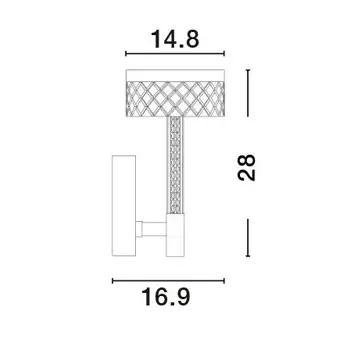 bion-zidna-lampa-led3000k8w490lmbrass-gold-66173-02026070.webp
