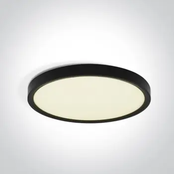 PLAFONJERA LED  crna 24W CCTV IP20 230V 1920lm 2800-3200-4000k