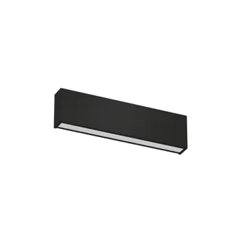 BOX ZIDNA SVJETILJKA IP40/2370lm/3000K CRNA