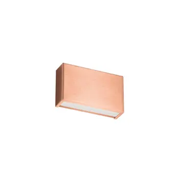 BOX ZIDNA SVJETILJKA IP40/540lm/3000K BAKAR