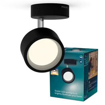 BRACIA PHILIPS LED reflektor SPOT crni 1X5.5W 27K