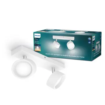 BRACIA PHILIPS LED reflektor SPOT bijeli 2X5.5W 27K