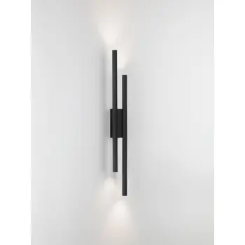 BRILLIA LED ZIDNA SVJETILJKA CRNA 11W CCT 2700-3000-4000K TRIAK PRIGUŠLJIVA