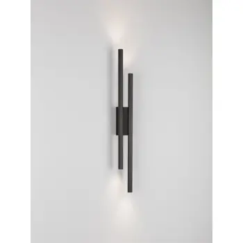 BRILLIA ZIDNA LED SVJETILJKA CRNA 11W IP20 CCT 2700-3000-4000K
