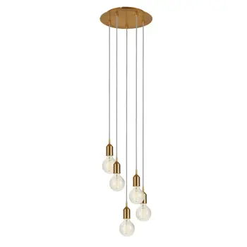 BRONX VISILICA ROUND BRONZE E27