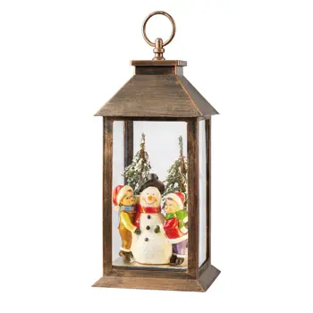 BUNG DEKORACIJA STOLNI LANTERN SMEĐI 10x0,6W/LED/-