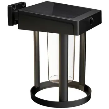 CAMILL PHILIPS solarna LED svjetiljka Ambiance okrugla 1.4W 30K crna prozirna IR