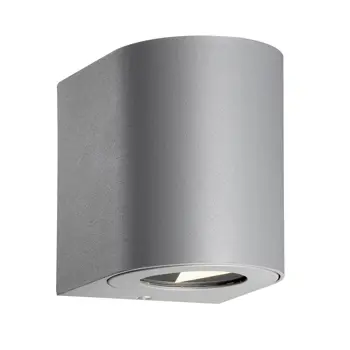 CANTO 2 ZIDNA SVJETILJKA SIVA LED IP44