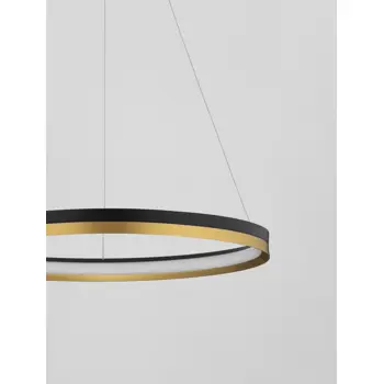 CANTRIA VISILICA LED 33W/3000K/4580lm/DIMM/IP20/CRNA & ZLATNA