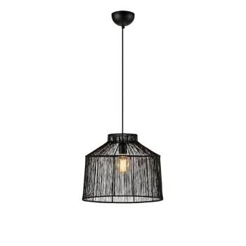 CAPANNA VISILICA MATT CRNA E27