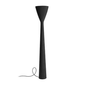 CARRARA D38L STAJAĆA LAMPA LED 45W 3000K DIMMABILNA CRNA