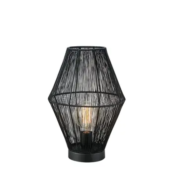 CASA STOLNA LAMPA CRNA E27