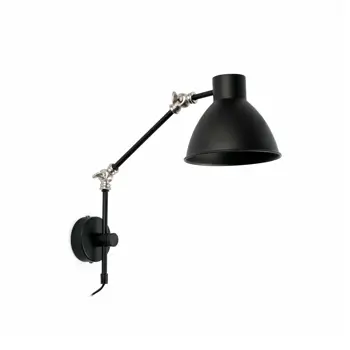 CELIA MATT BLACK ZIDNA SVJETILJKA  1 X E14 20W