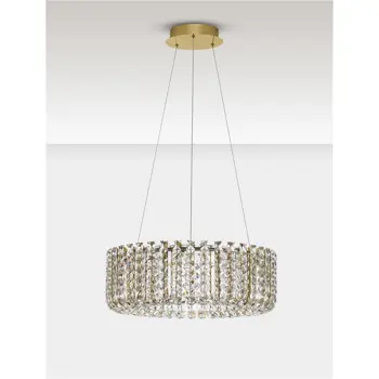 CELYSIA KRISTALNI LED LUSTER 47W IP20 3500K TRIAK PRIGUŠLJIVA