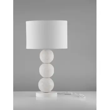 CHAMOIS STOLNA LAMPA BIJELA LED E27 1x12Watt 100-240 Volt