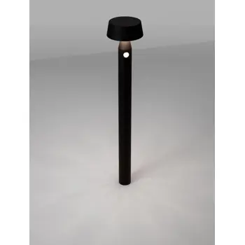 CHIARO SOLARNA STAJAĆA LED SVJETILJKA 1W 5V DC 69Lm IP54 3000K + SENZOR CRNA